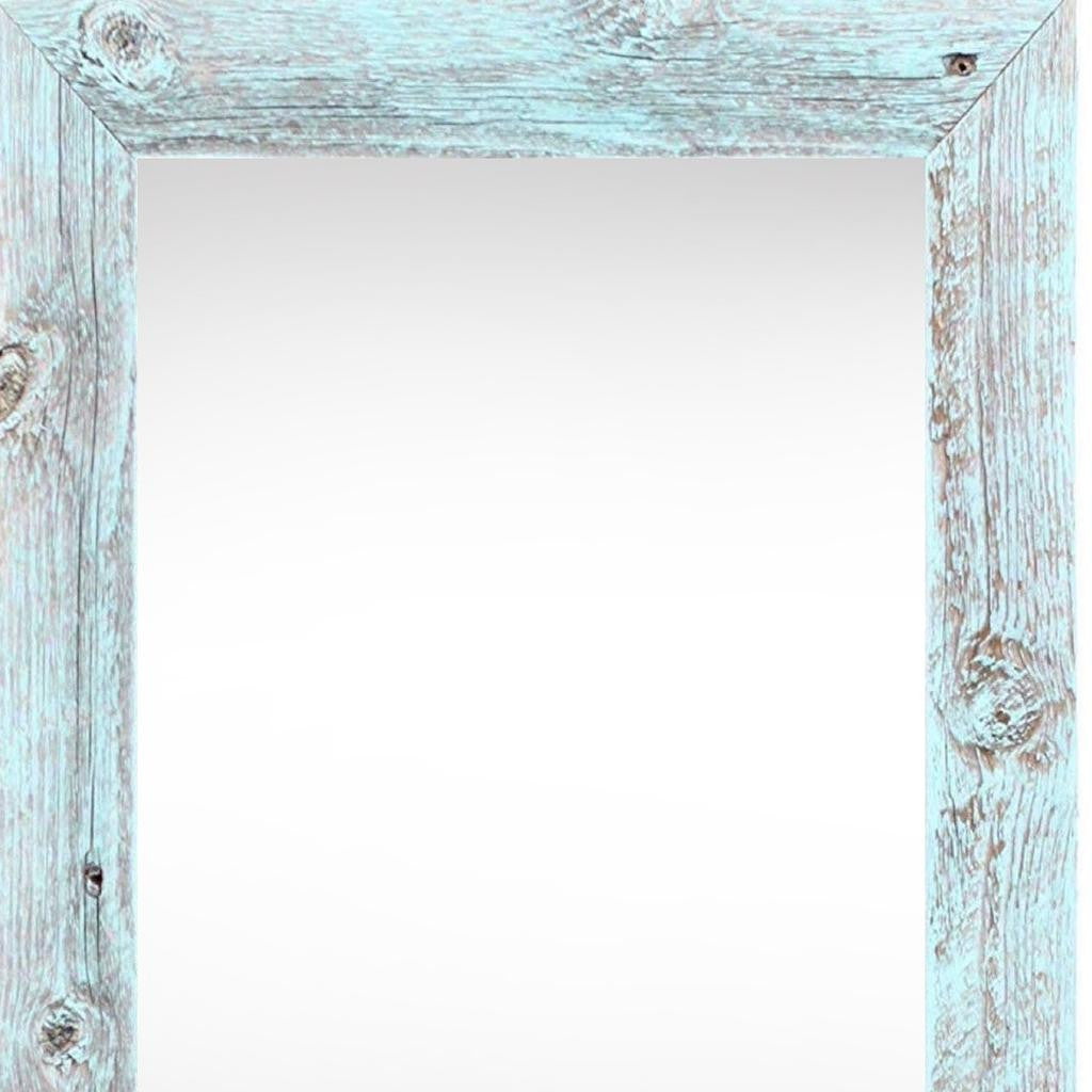 11" x 17" Blue Solid Wood Hanging Picture Frame-3