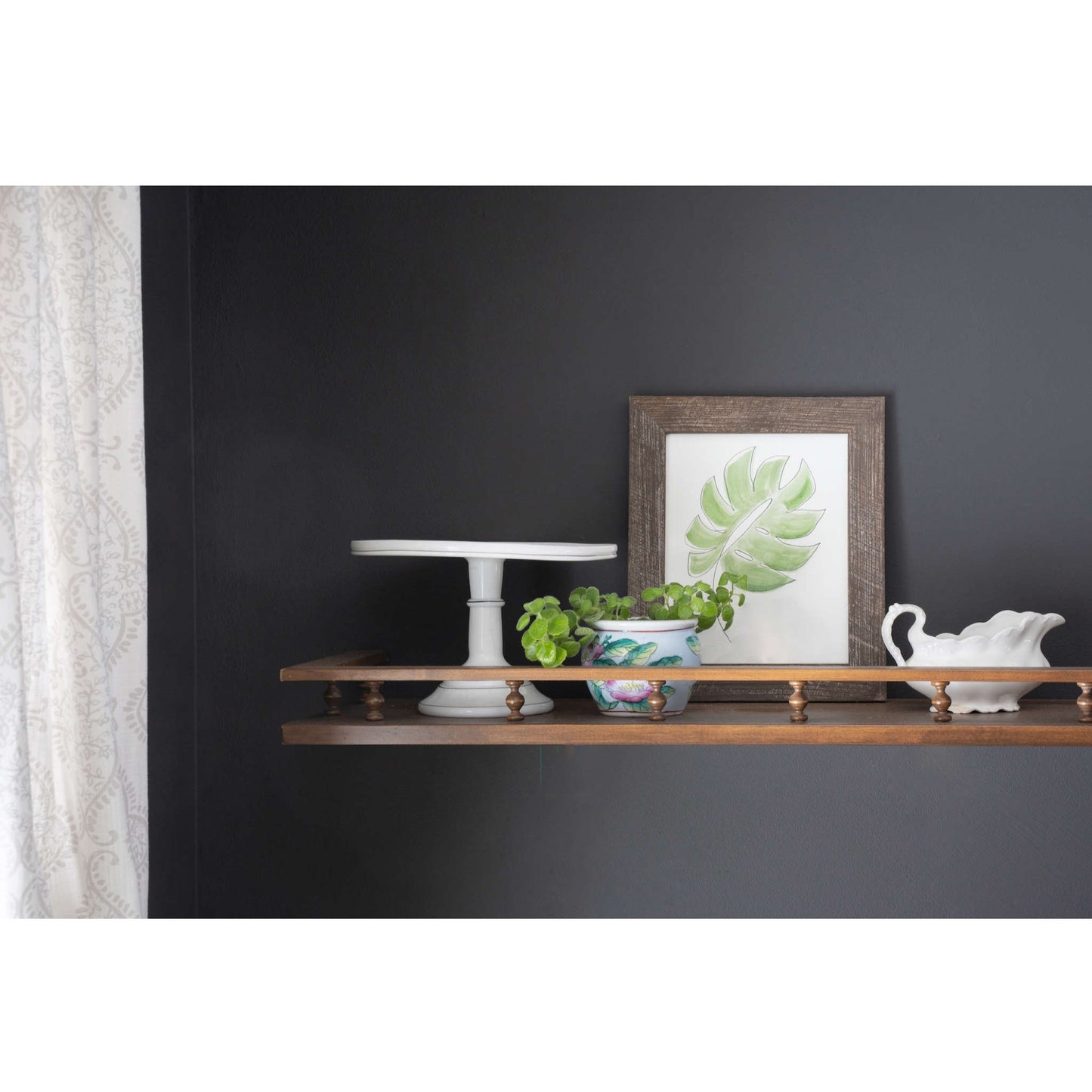 12" x 16" Brown Solid Wood Hanging Picture Frame-3