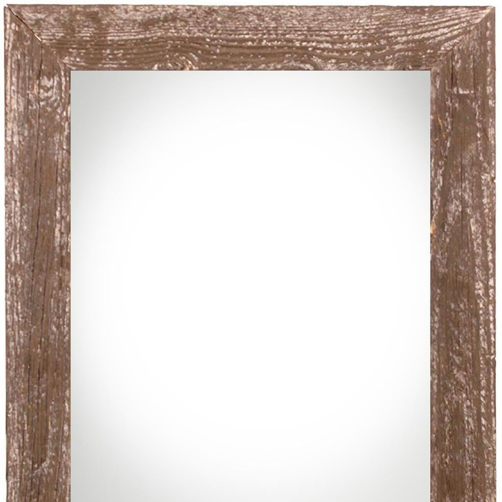 12" x 16" Brown Solid Wood Hanging Picture Frame-2