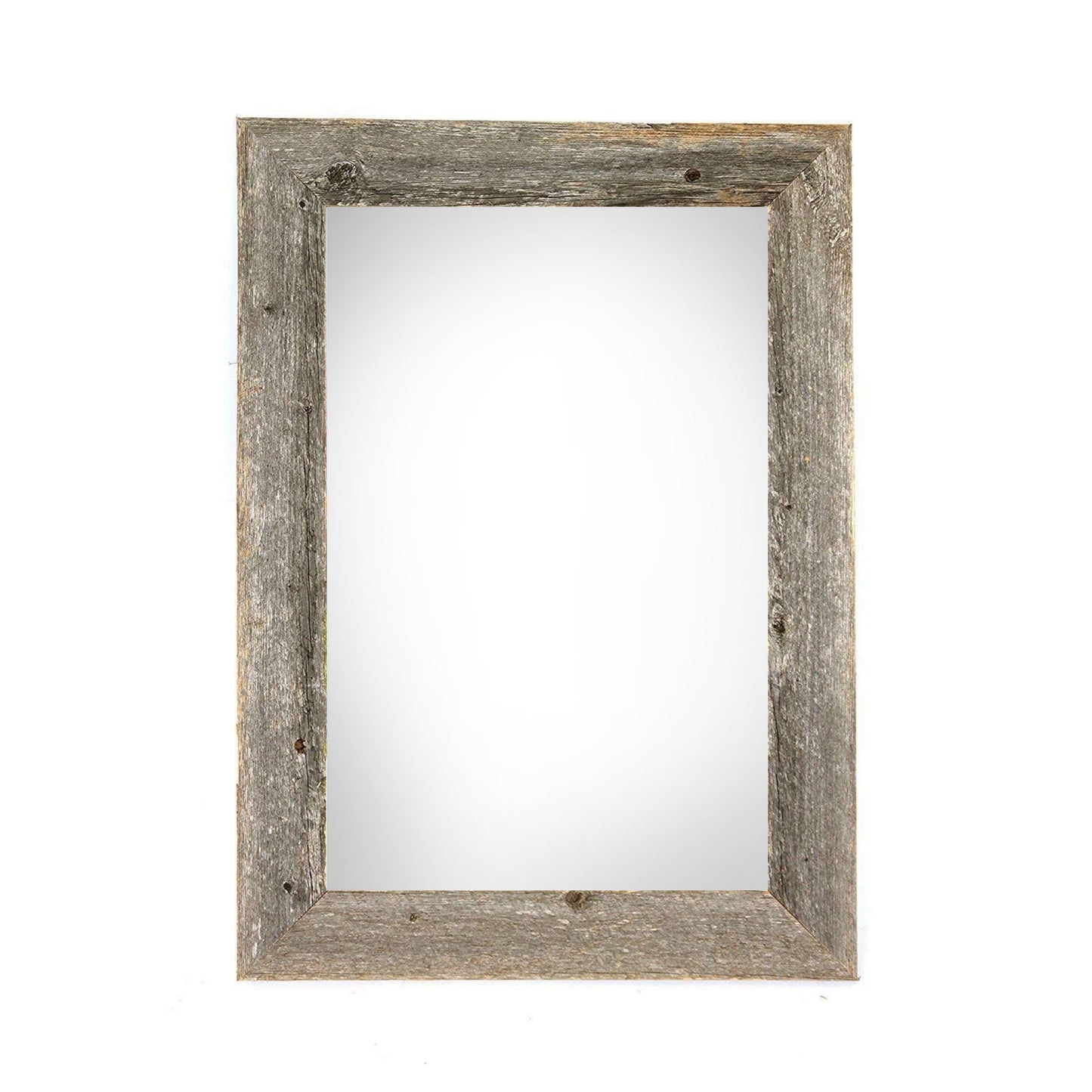 12" x 24" Gray Solid Wood Hanging Picture Frame-1