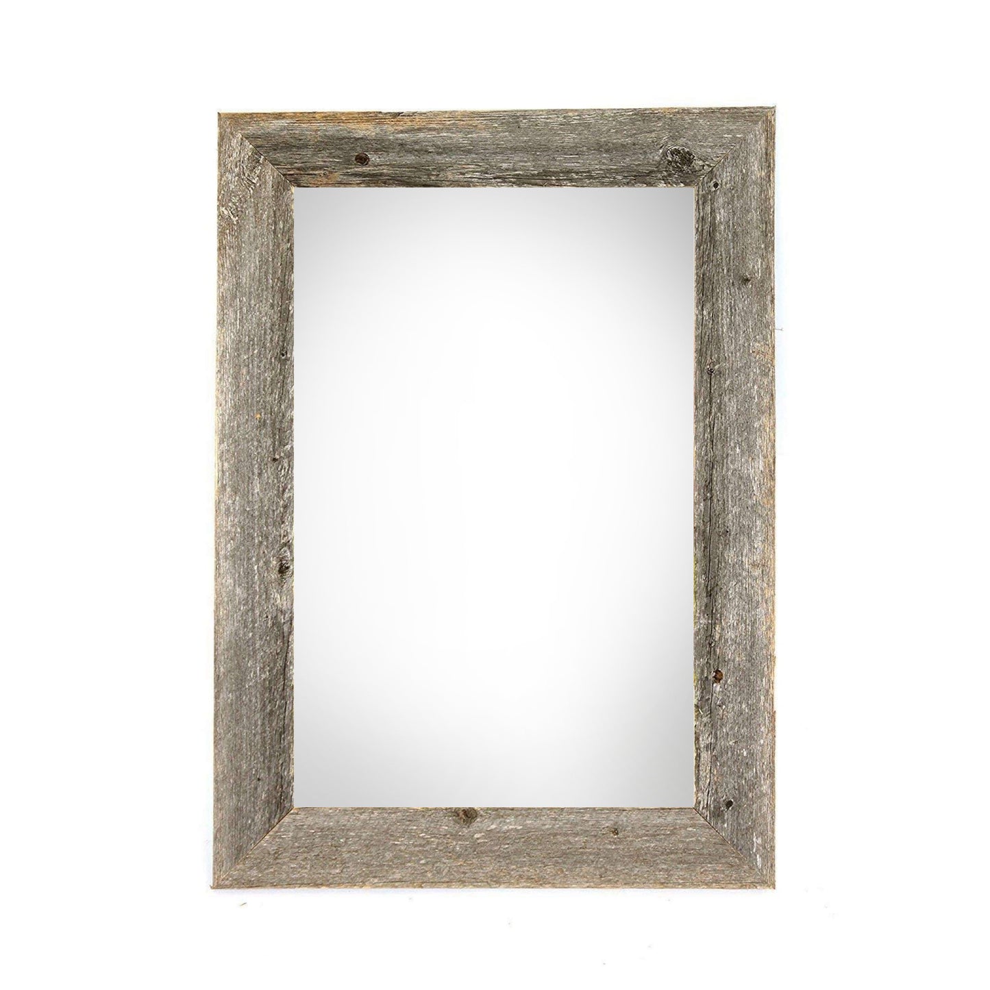 12" x 24" Gray Solid Wood Hanging Picture Frame-2
