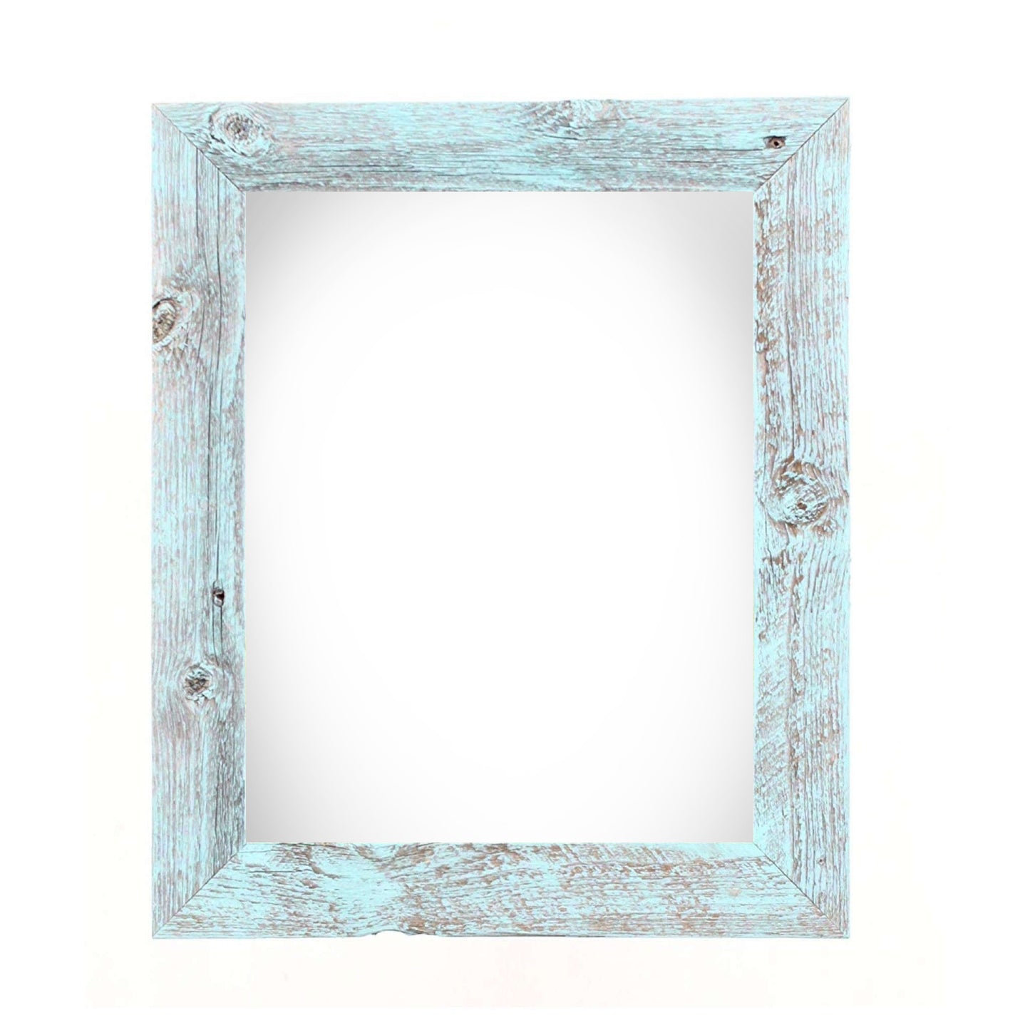 13" x 19" Blue Solid Wood Hanging Picture Frame-1