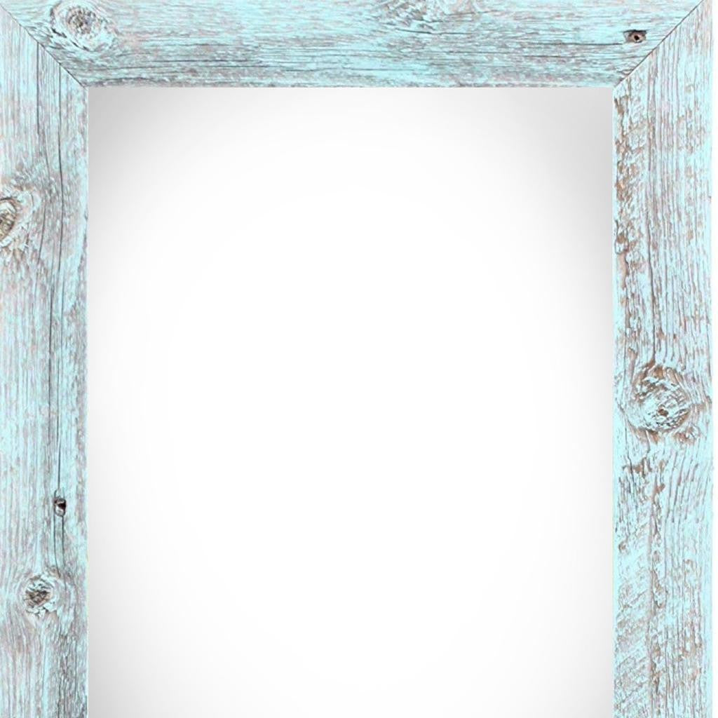 13" x 19" Blue Solid Wood Hanging Picture Frame-2