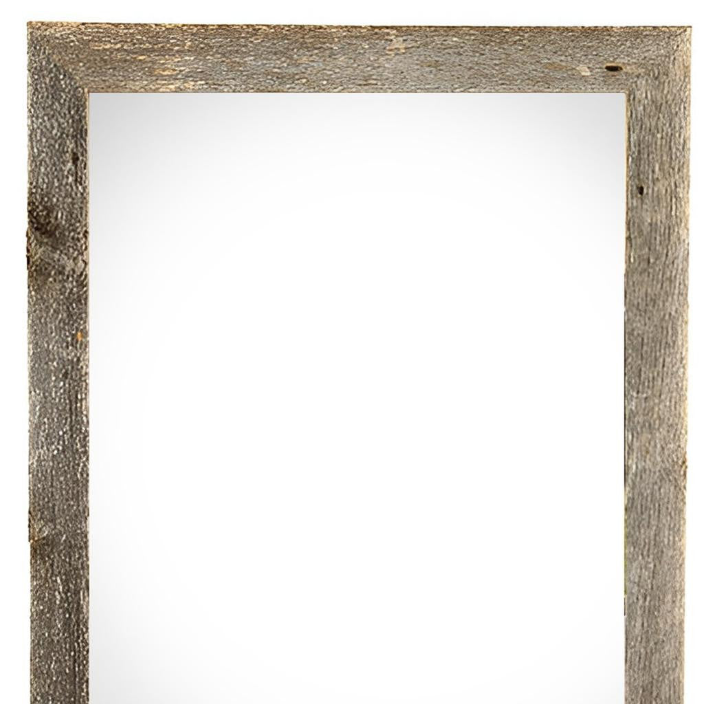 18" x 24" Gray Solid Wood Hanging Picture Frame-2
