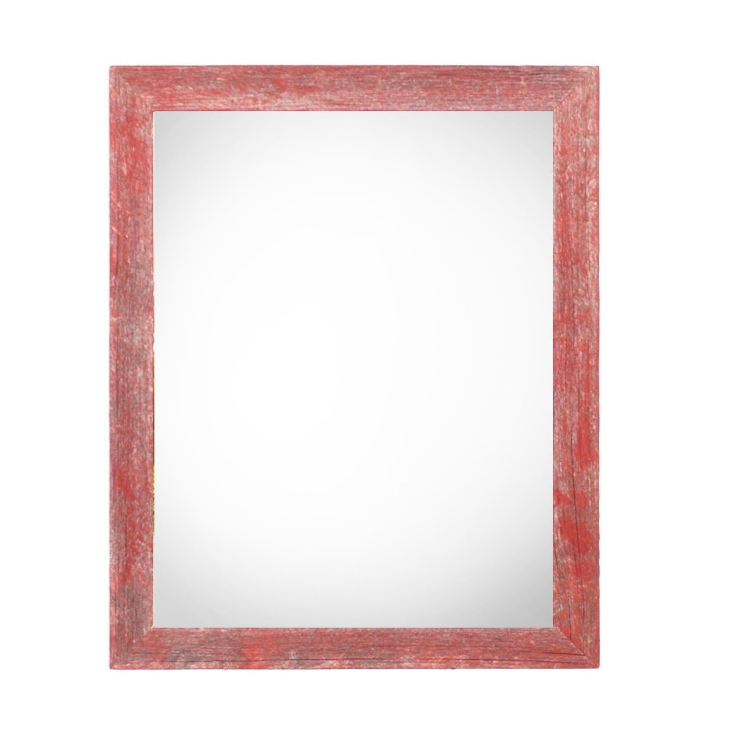 24" x 30" Red Solid Wood Hanging Picture Frame-1