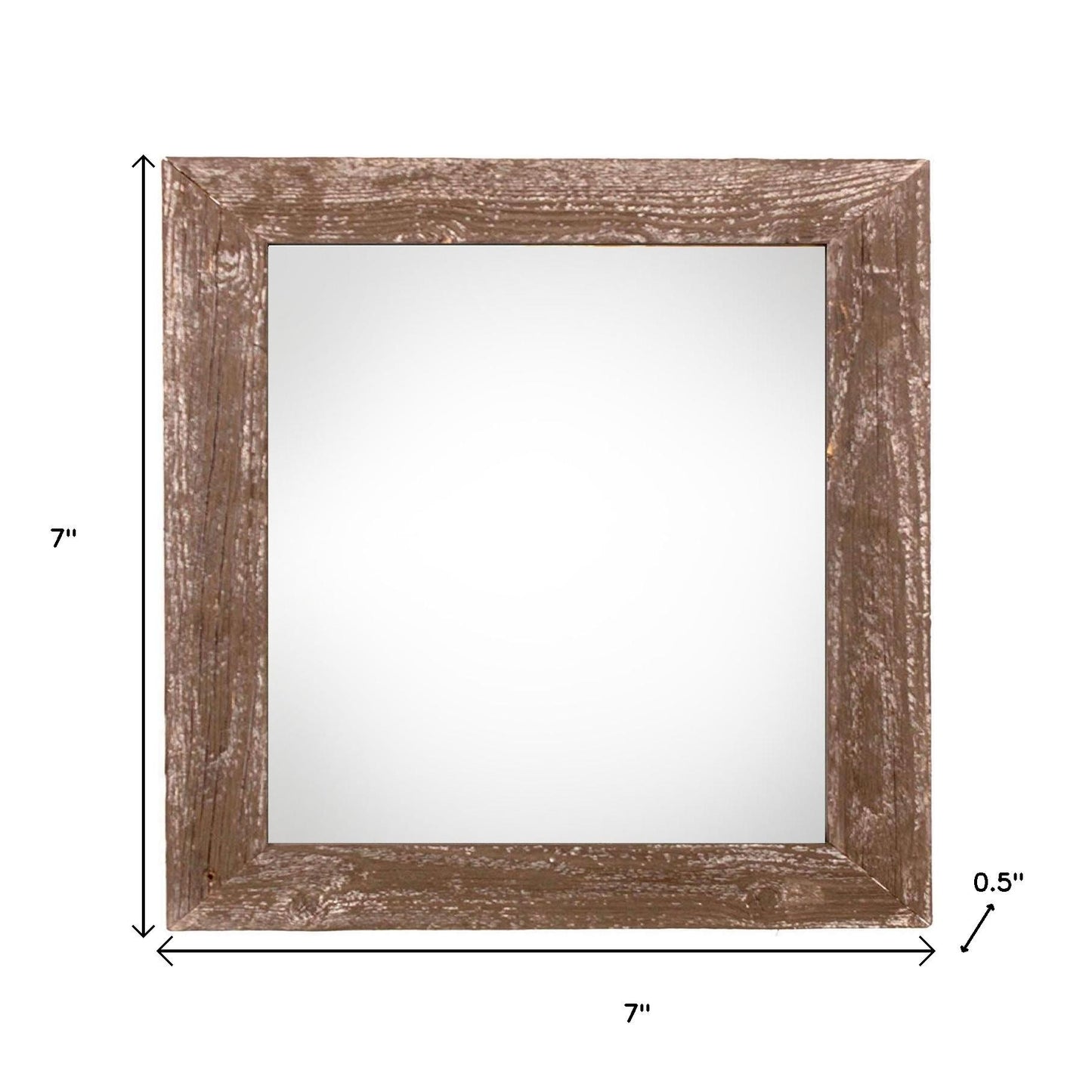 4" x 4" Espresso Solid Wood Tabletop Picture Frame-5