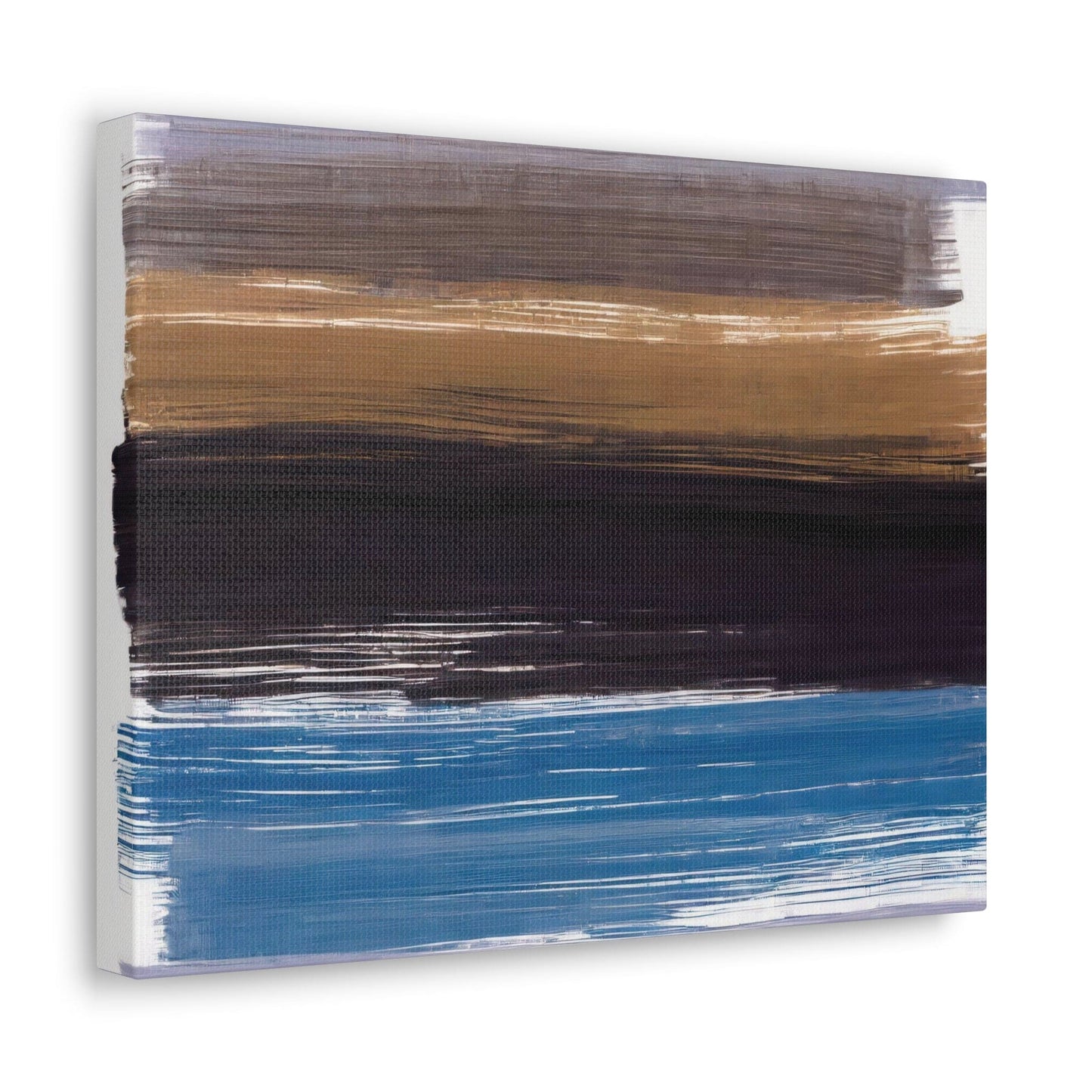 Canvas Wall Art Decor - Rustic Purple Brown Design-1