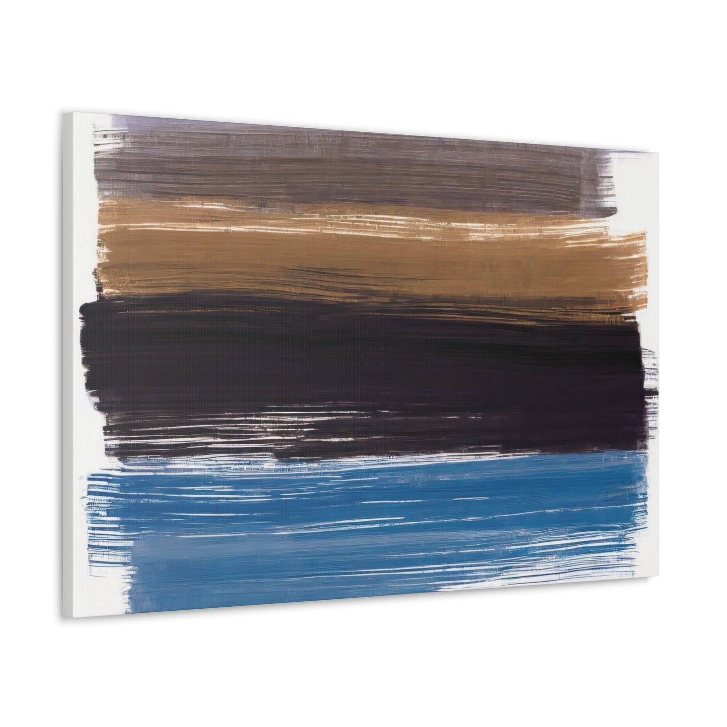 Canvas Wall Art Decor - Rustic Purple Brown Design-3
