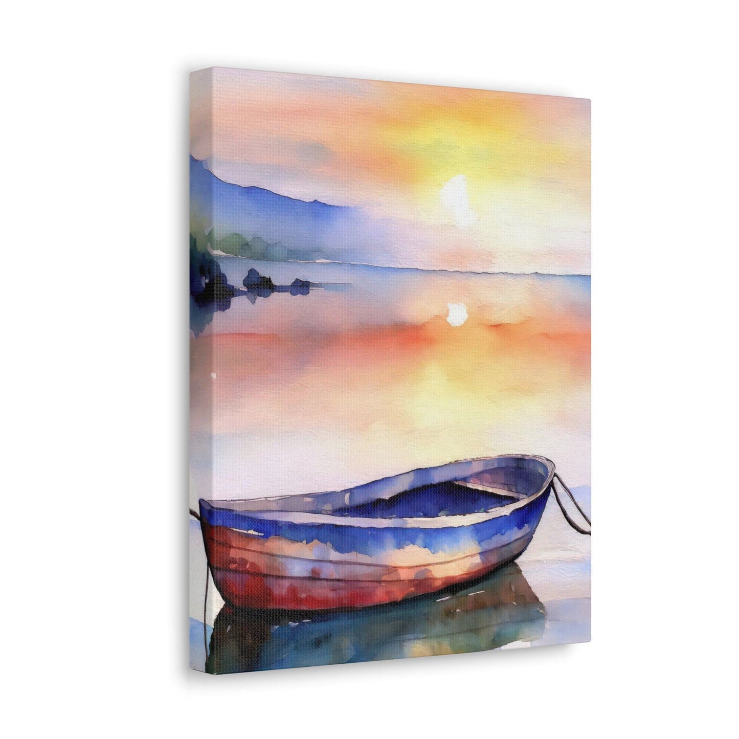 Wall Art Decor - Canvas Print Artwork - Sunset by the Sea-1