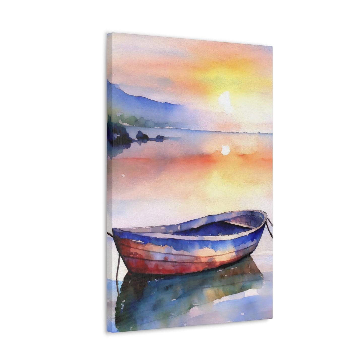 Wall Art Decor - Canvas Print Artwork - Sunset by the Sea-2