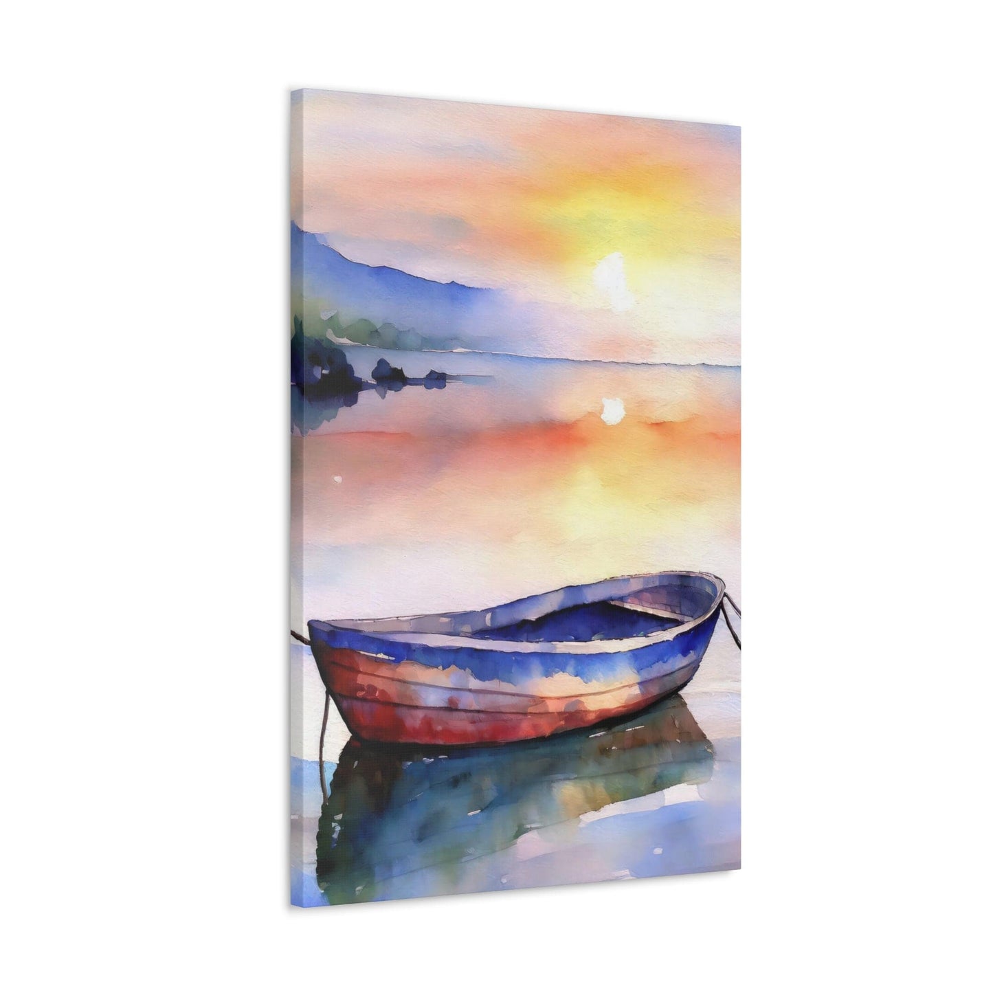 Wall Art Decor - Canvas Print Artwork - Sunset by the Sea-3
