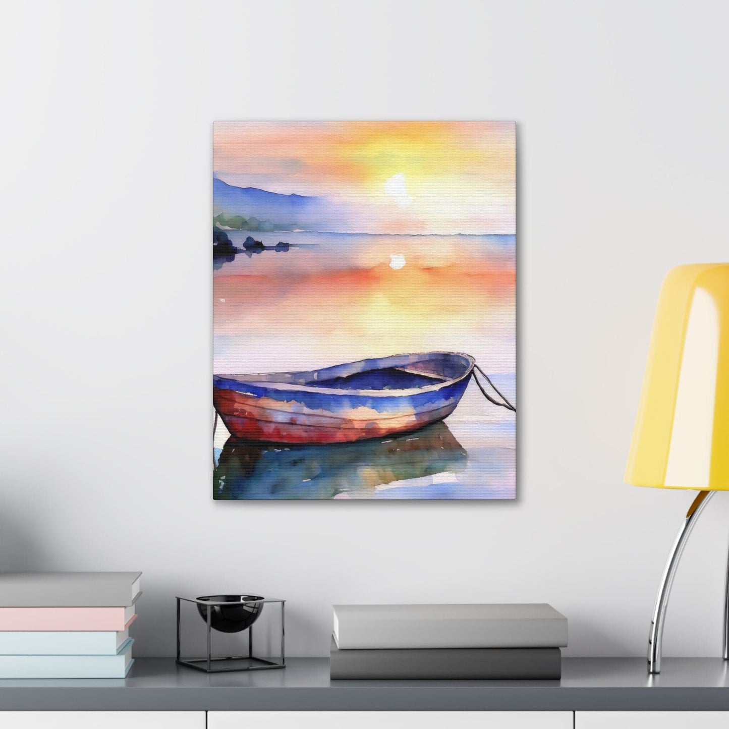 Wall Art Decor - Canvas Print Artwork - Sunset by the Sea-4