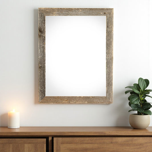 18" x 24" Gray Solid Wood Hanging Picture Frame-0
