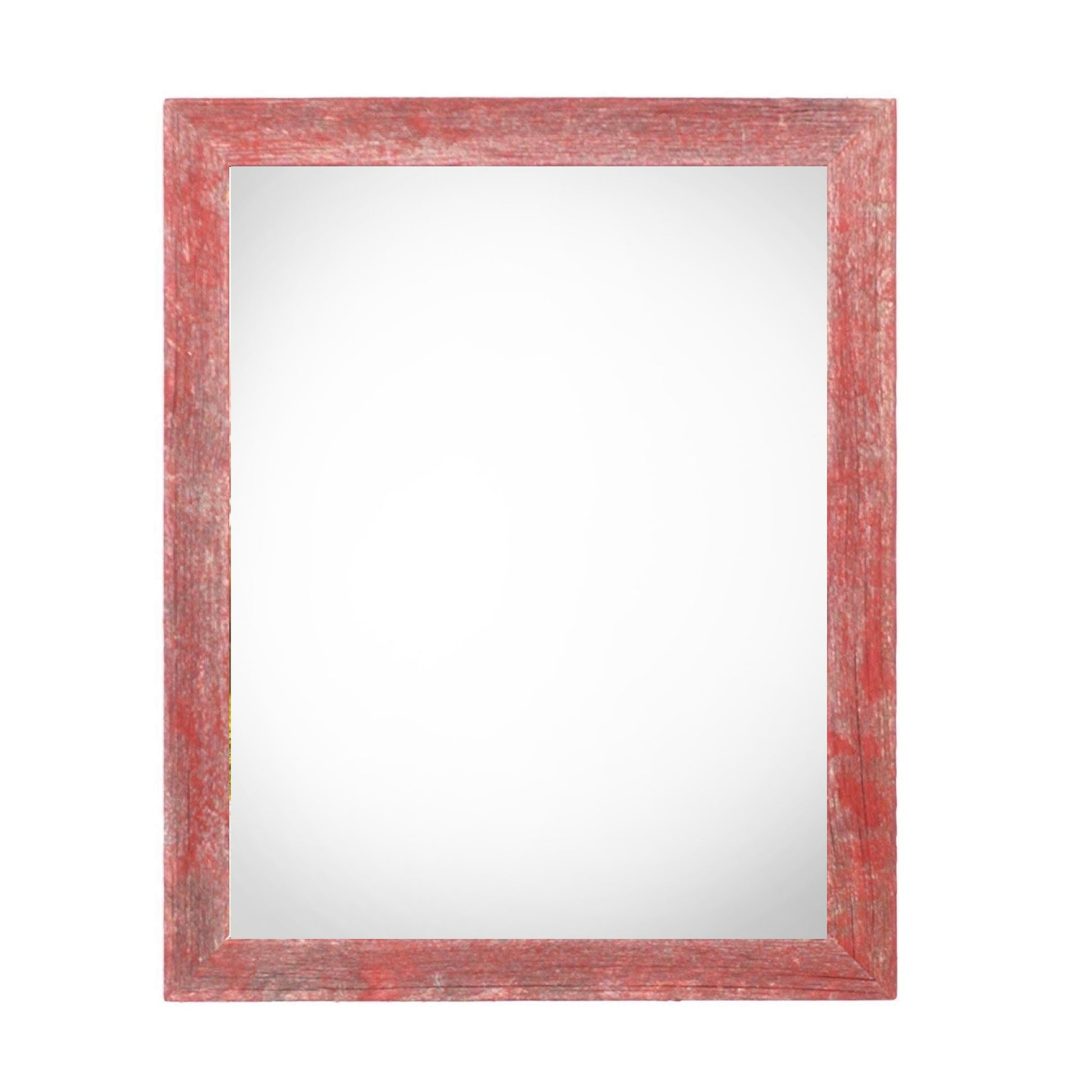 24" x 30" Red Solid Wood Hanging Picture Frame-1